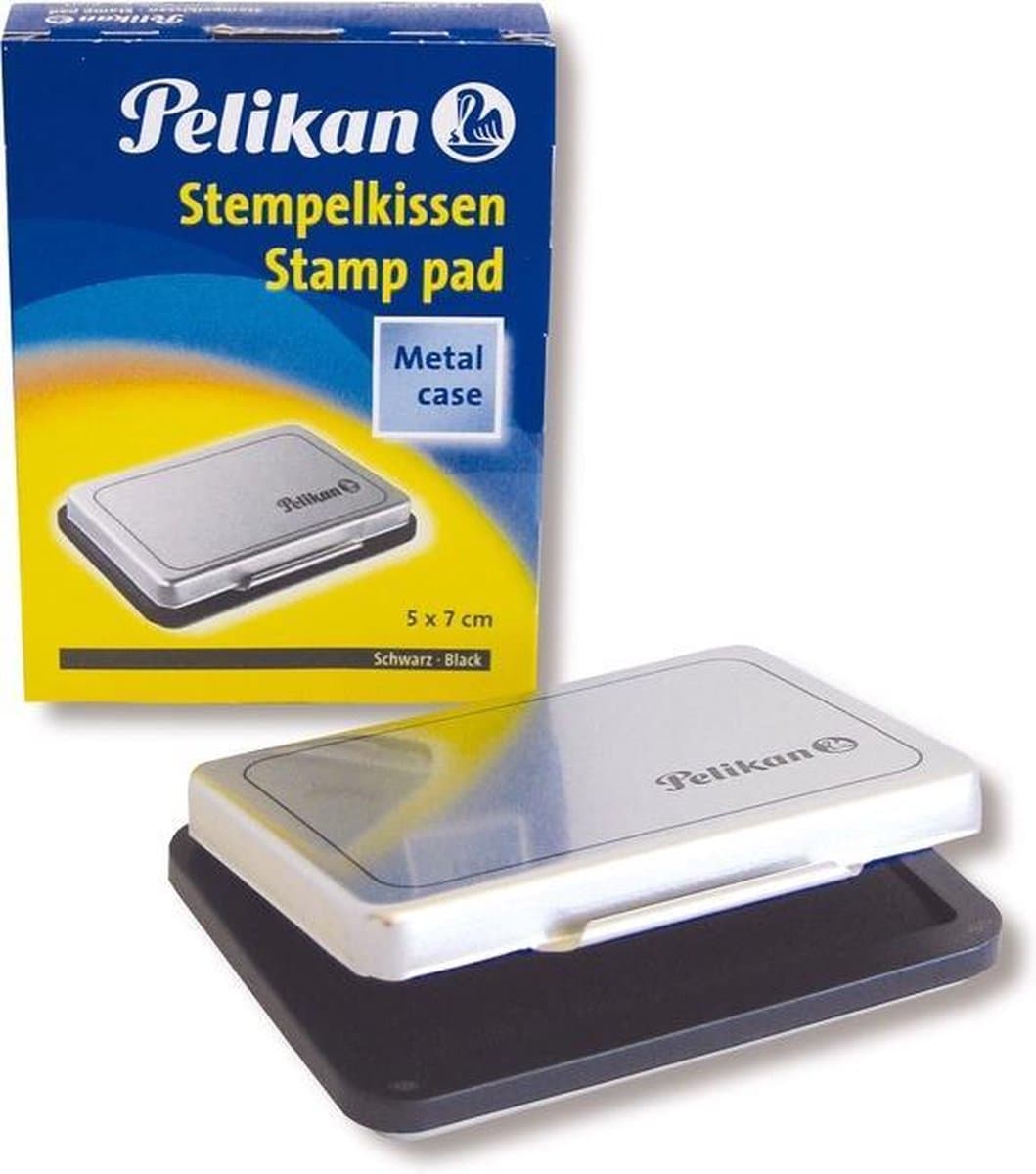 Pelikan Stempelkussen 3 331066 70 x 50 mm (bxh) Zwart 1 stuk(s)