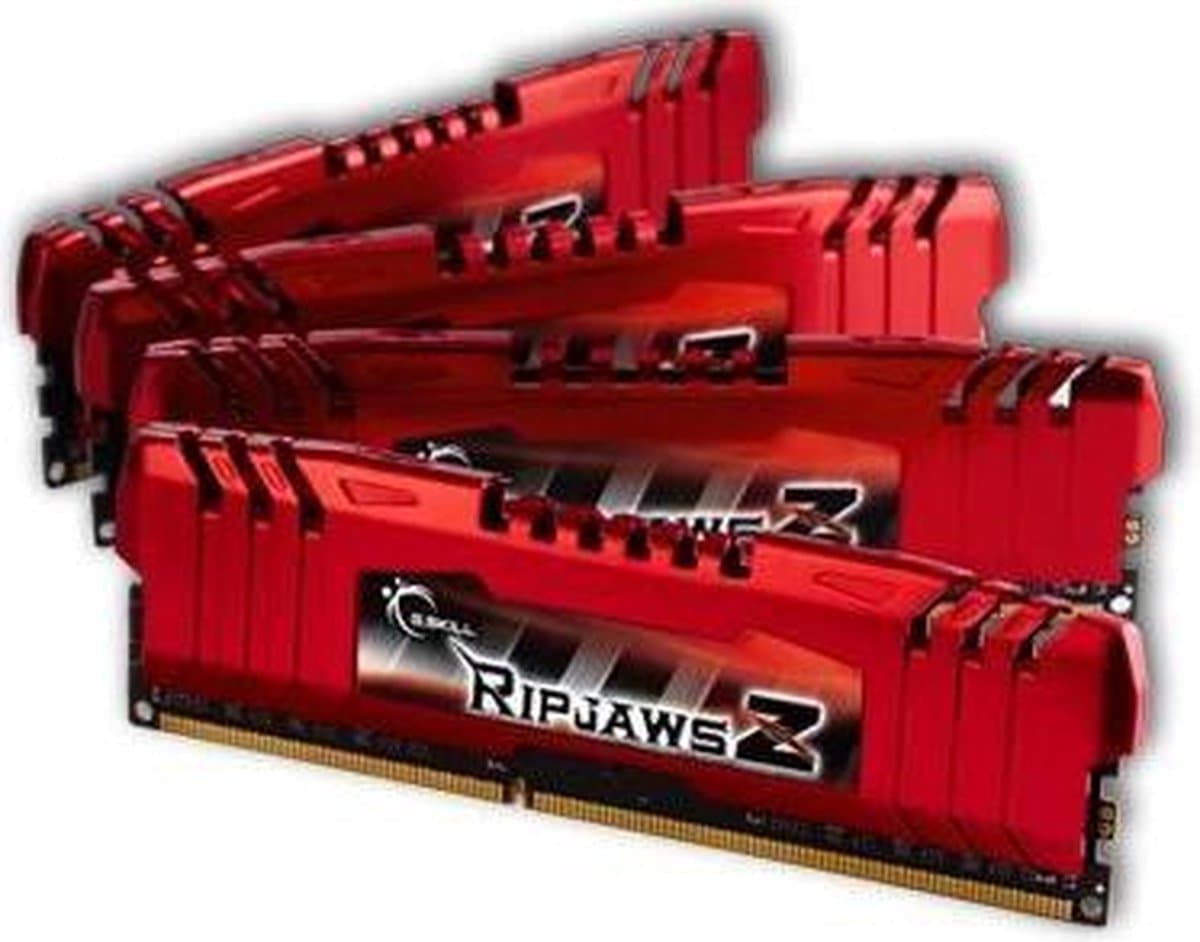 G.Skill 32GB DDR3-1600 CL10 RipjawsZ geheugenmodule 4 x 8 GB