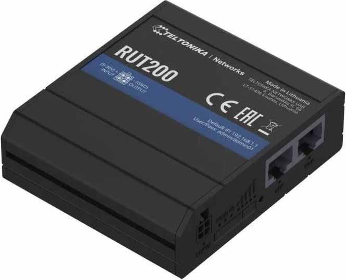 Teltonika RUT200 WiFi-router Geïntegreerd modem: LTE 2.4 GHz