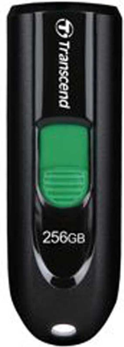 Transcend JetFlash 790C USB-stick – 256 GB – Zwart – USB-C 3.2 Gen 1