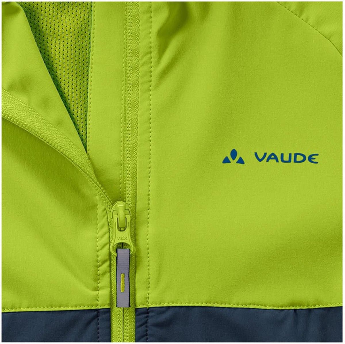 Vaude Bike Moab Stretch Jas Geel 146-152 cm Jongens,Meisjes