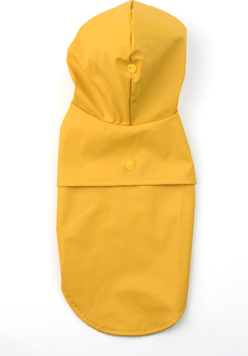 51 DegreesNorth Regenjas Voor Honden - Rainy Coat - Classic Yellow - 70cm