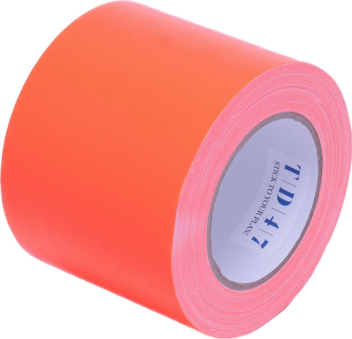 TD47 Gaffa Tape 100mm x 25m Fluor Oranje