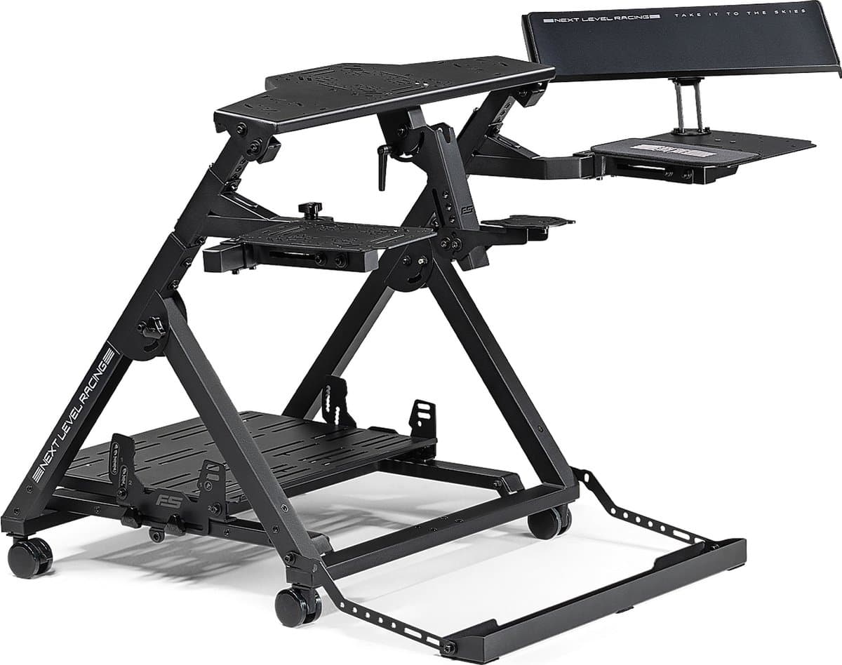 Next Level Racing - Flight Stand Pro - Vlucht Simulatie Frame - Verstelbaar - Zwart