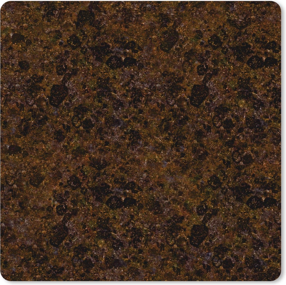 Muismat XXL 80x80 cm - Bureau onderlegger - Bureau mat Goud - Roest print - Graniet print - Patronen - Bureaumat - Gaming mousepad xl - Bureaulegger groot - Computer deskmat