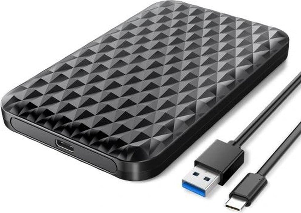 ORICO - USB Type C (3.1 Gen 2) Behuizing voor 2'5" SATA HDD/SSD - Zwart ABS - Model: 2520C3