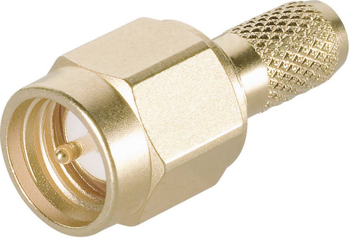Telegärtner 100027629 100027629 SMA-connector Stekker, recht 50 Ω 1 stuk(s)