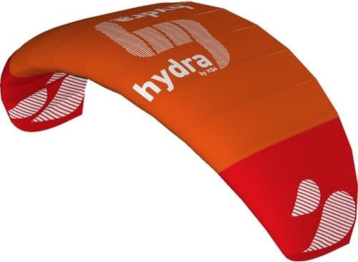 hq-kites-drielijnsmatrasvlieger-hydra-ii-300-cm-oranje-rood
