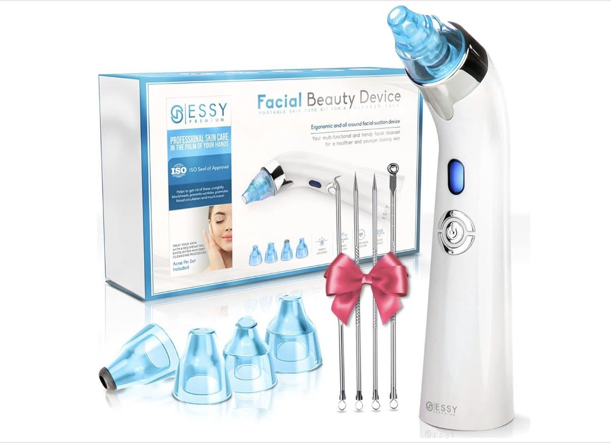 Mee-eters Remover Stofzuiger Porie Cleaner Acne Comedone Extractor Gezicht Porie Vacuüm Mee-eters Remover Tool Gezichtsporie Cleanser Sucker Spot Puistje Whitehead Zwart Hoofd Diepe Zuig