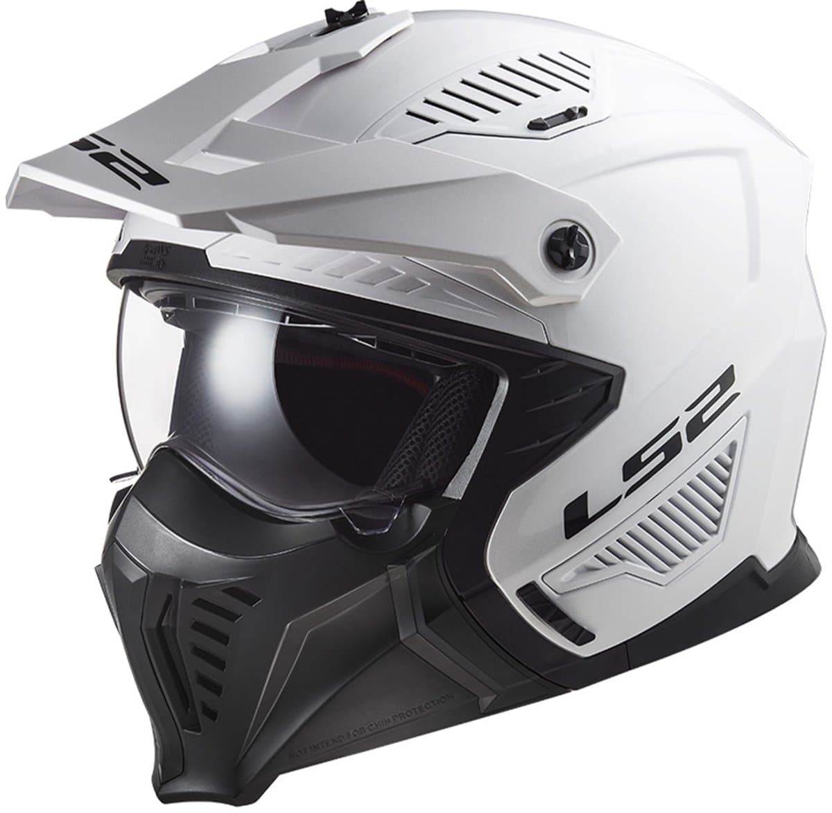 LS2 OF606 Drifter Solid Wit 06 Multi Helm - Maat XXL - Helm