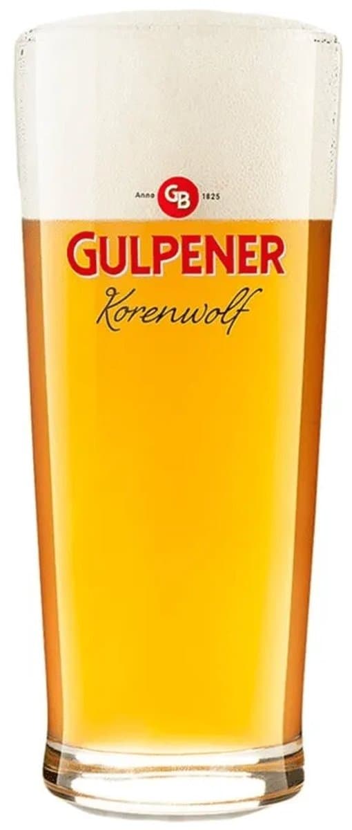 Gulpener Korenwolf bierglas 0.3 liter