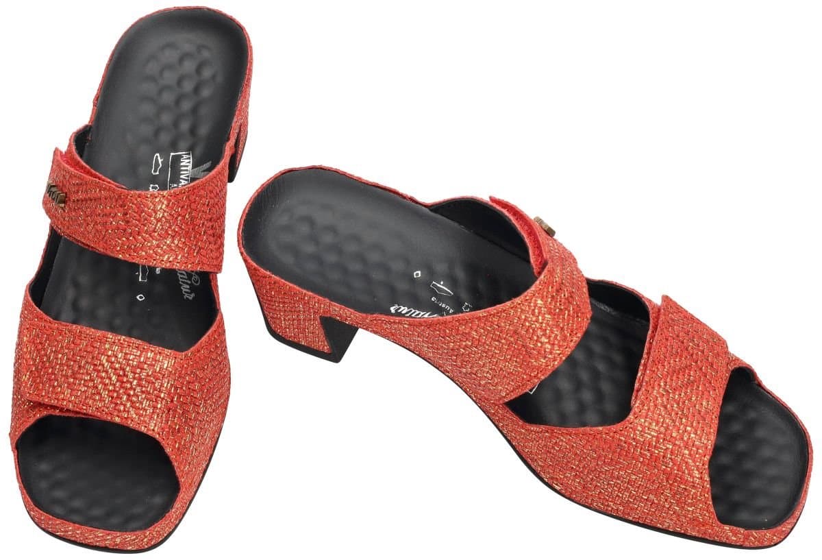 Vital -Dames - rood - slippers & muiltjes - maat 41