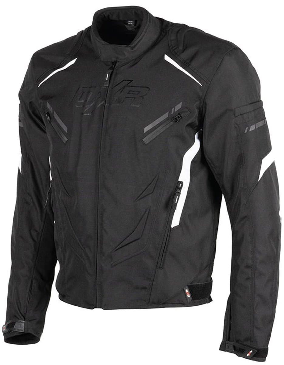 DXR Motorjas - Truster - Zwart/Wit - XXL