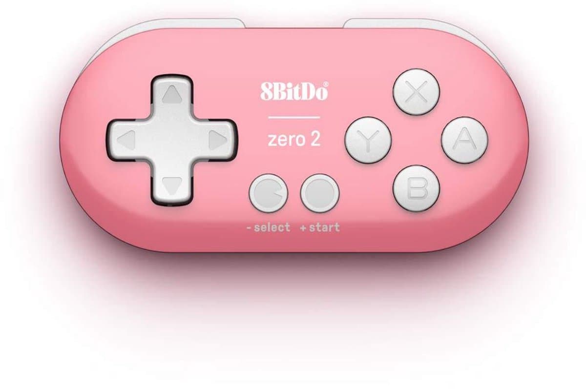 8Bitdo Zero 2 Mini Bluetooth Gamepad (Pink)