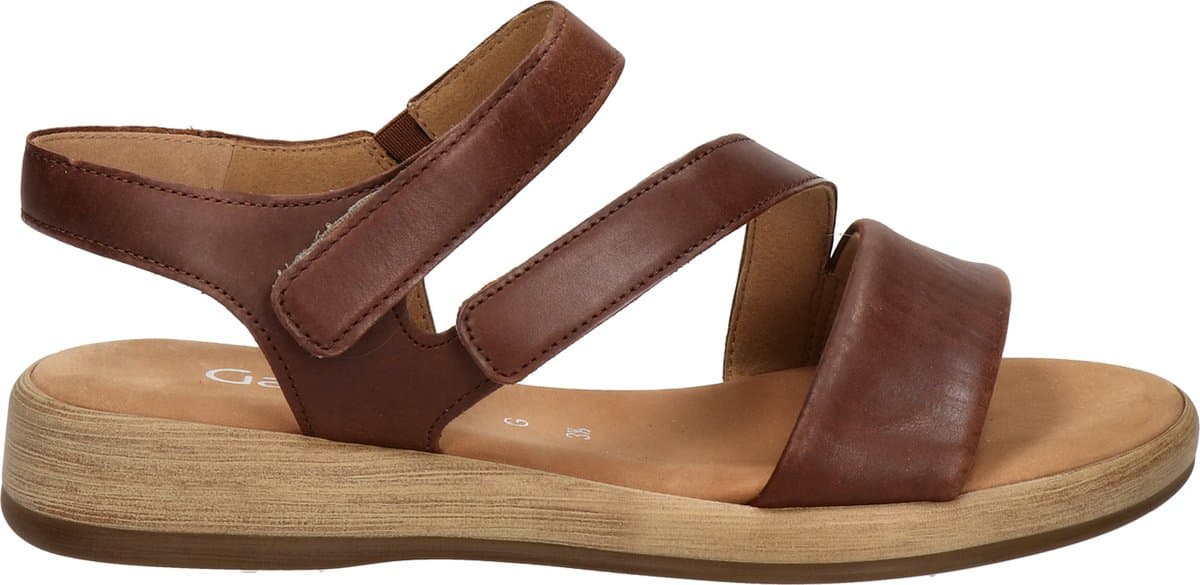 Gabor Comfort dames sandaal - Cognac - Maat 42
