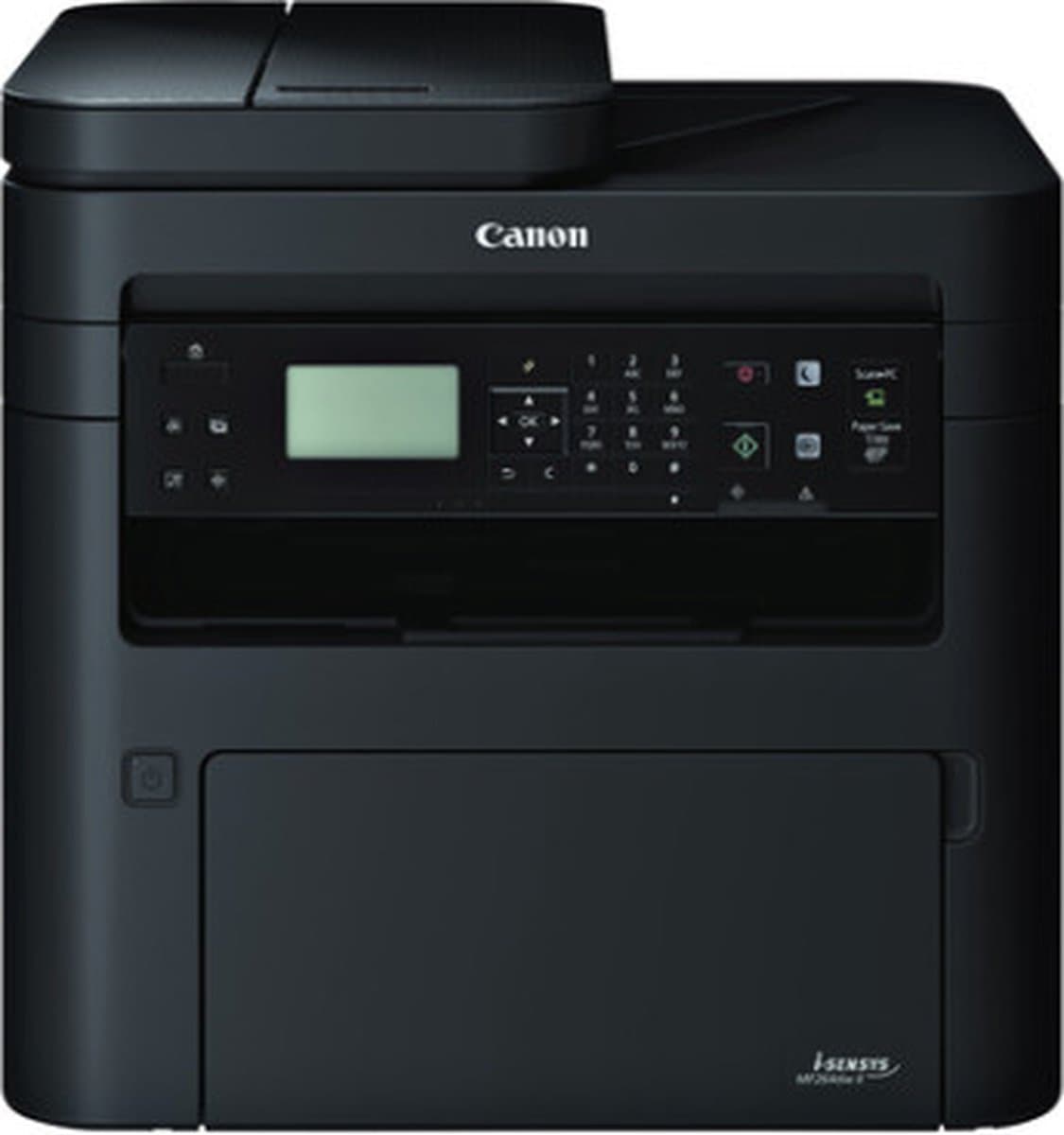 Canon I-Sensys MF264dw - All-in-One Laserprinter - Zwart Wit Printer - Zwart