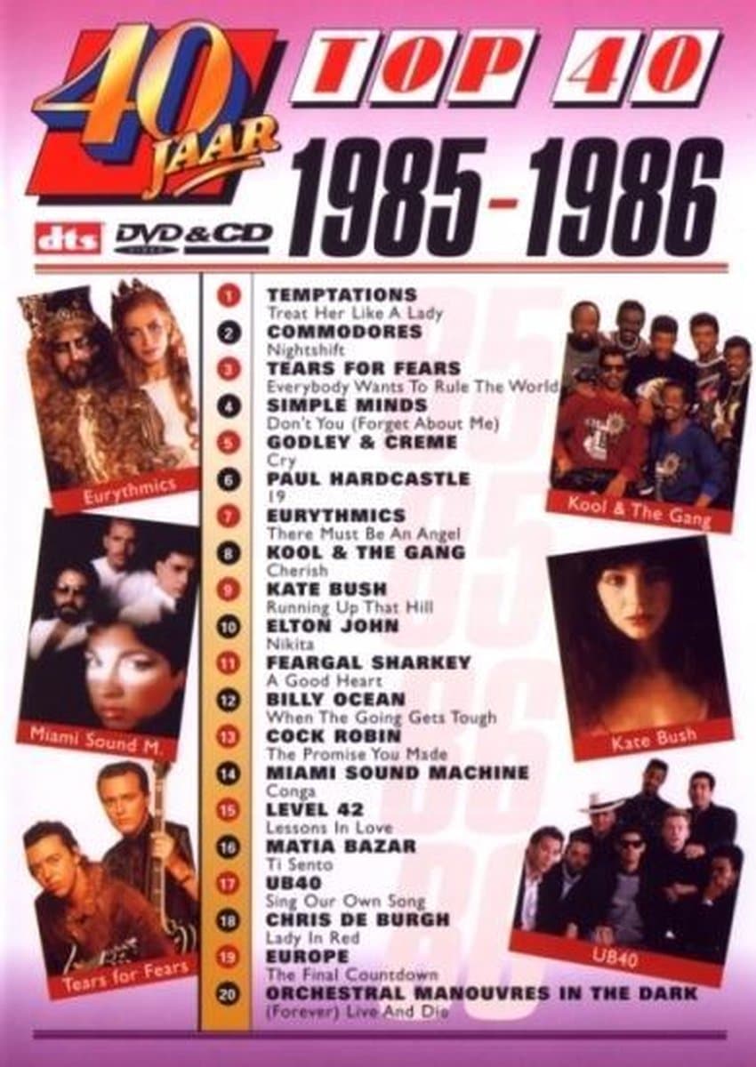 40 Jaar Top 40 1985-1986