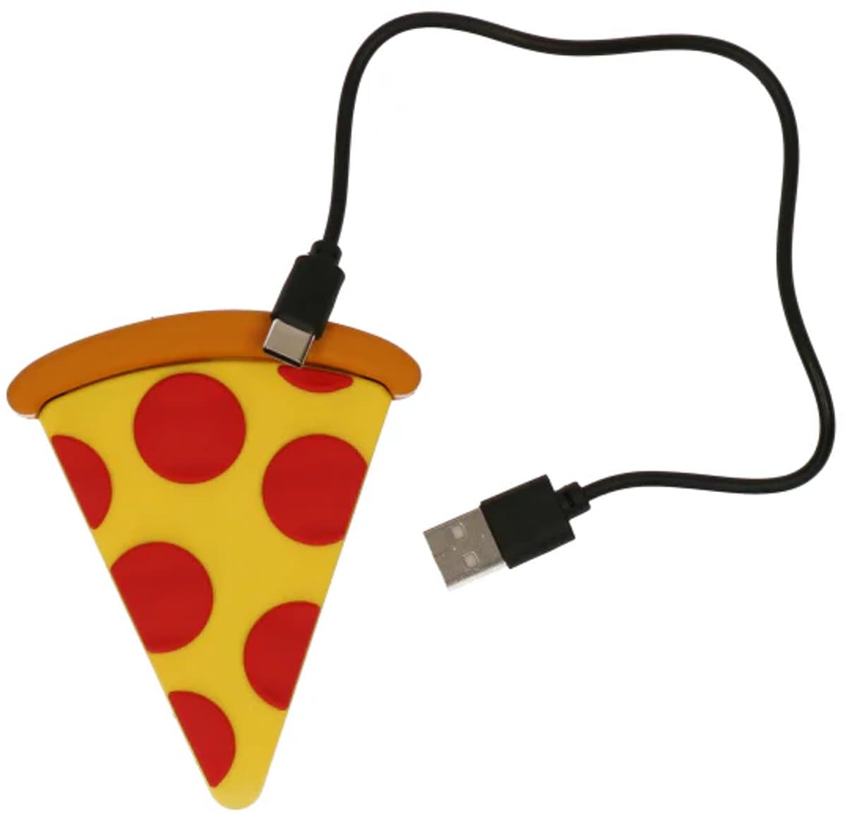 Powerbank pizza 2000mAh - Universele Externe Oplader / Power Bank / Nood lader / Batterij / Mobiele Oplader - Universeel