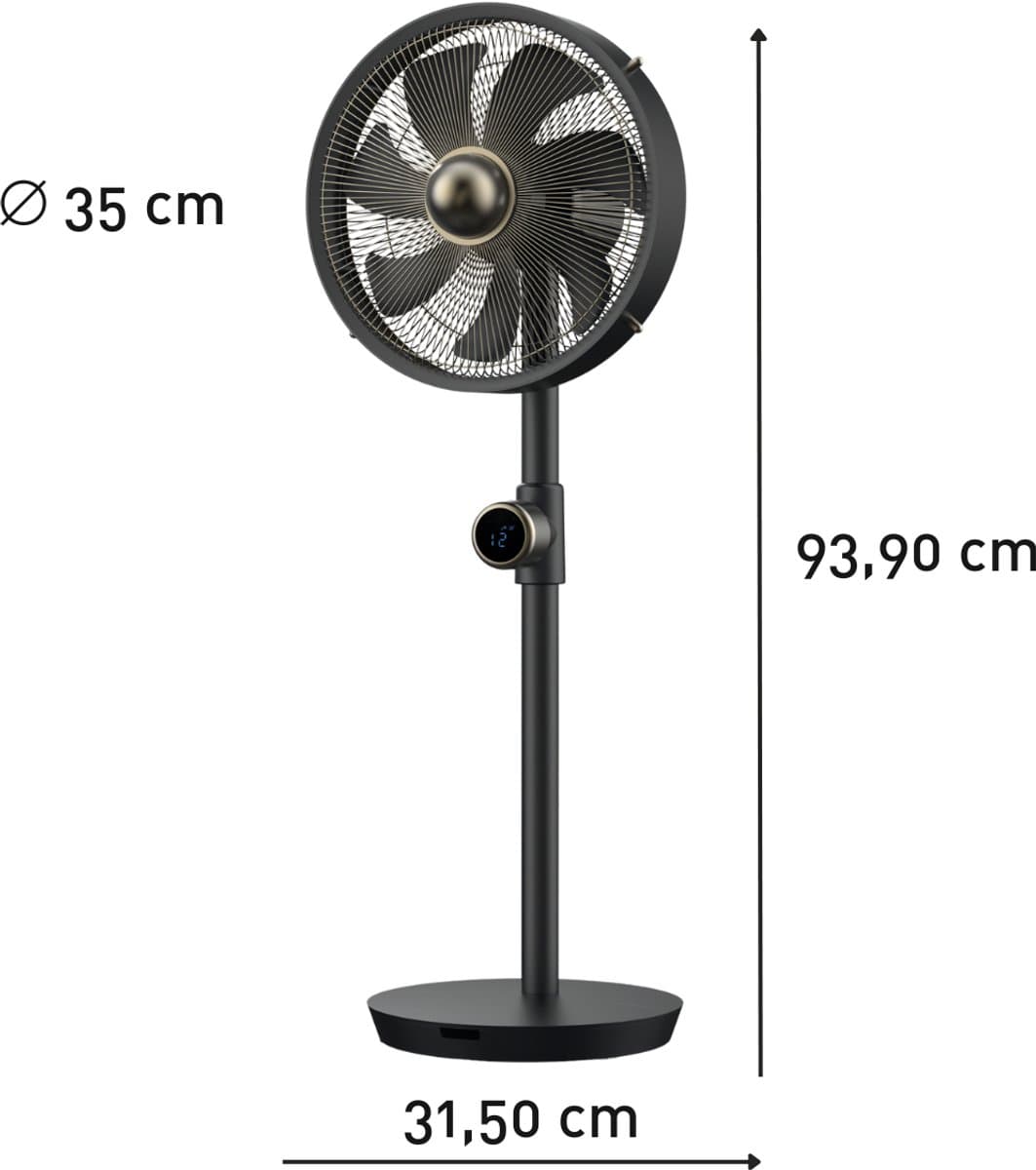 STYLIES Uranus - ventilator -12 snelheden - diameter 35 centimeter