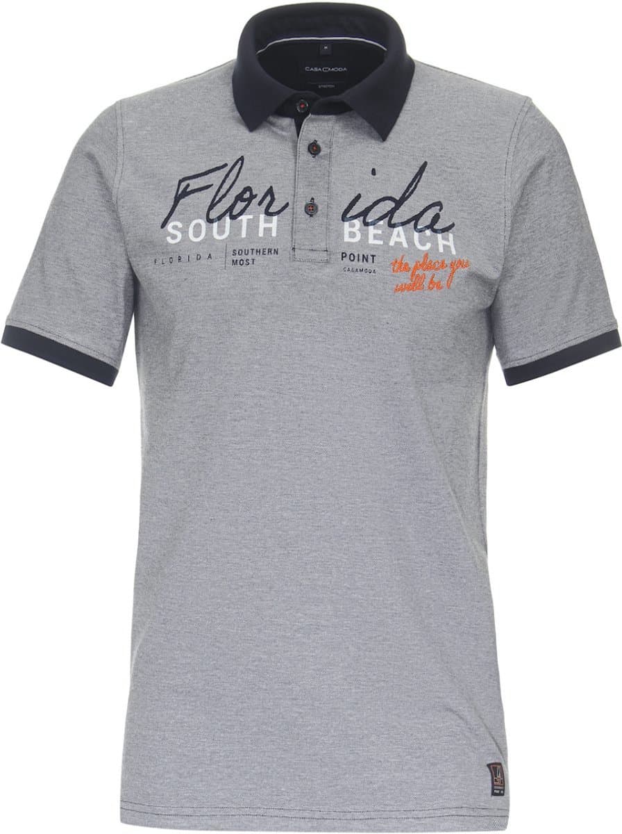 Casa Moda Florida South Beach Poloshirt 934059500-105 Blauw - L