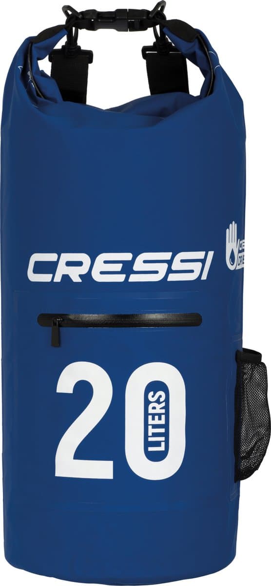 Cressi DRY BAG BLACK WITH ZIP 20 lt