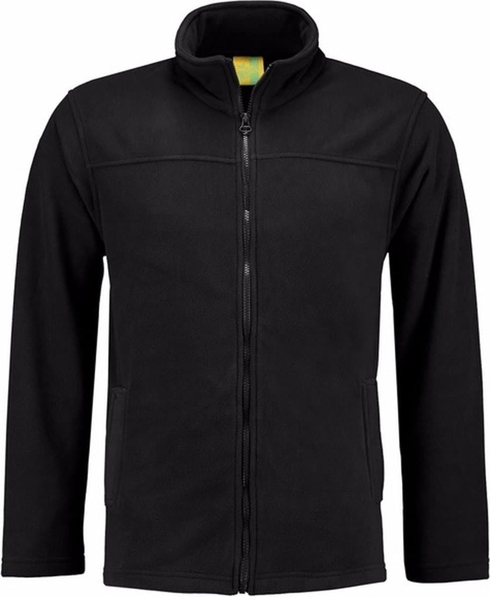 Fleece vest met rits Norway - Zwart - voor volwassenen/heren - winter trui XXL