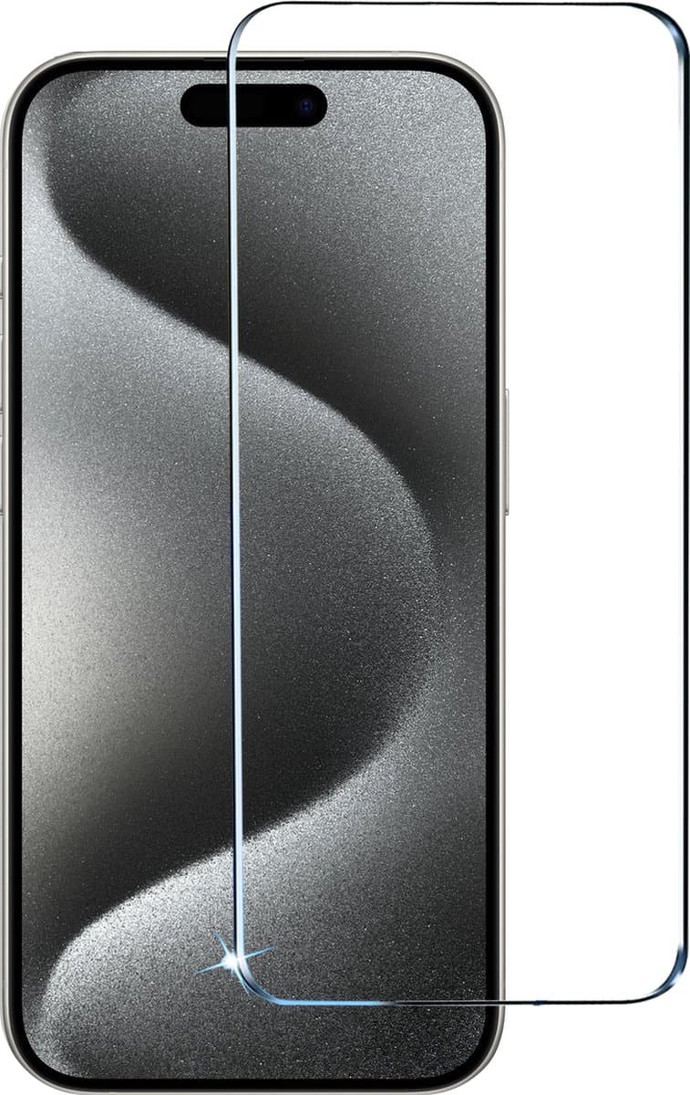 BixB screenprotector geschikt voor iPhone 16 Pro - gehard glas Tempered Glass