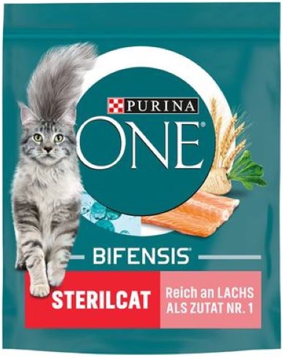 2x PURINA ONE Sterilcat zalm 800g