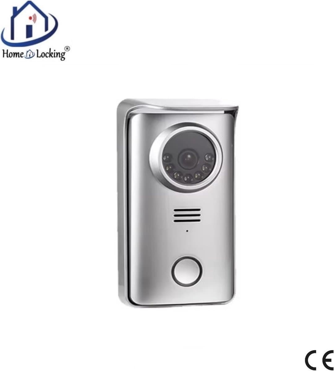 Home-Locking buiten bedieningspaneel opbouw voor deur videofoon 4 draads. DT-1123A