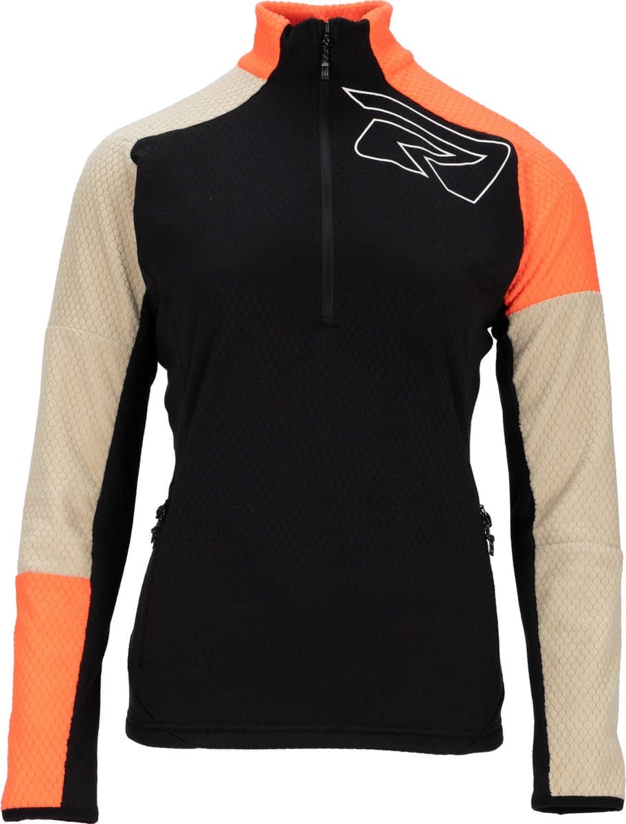 Rehall SUZY-R Dames Skipully Wit L - Chateau Gray Thermokleding - Fleece Trui