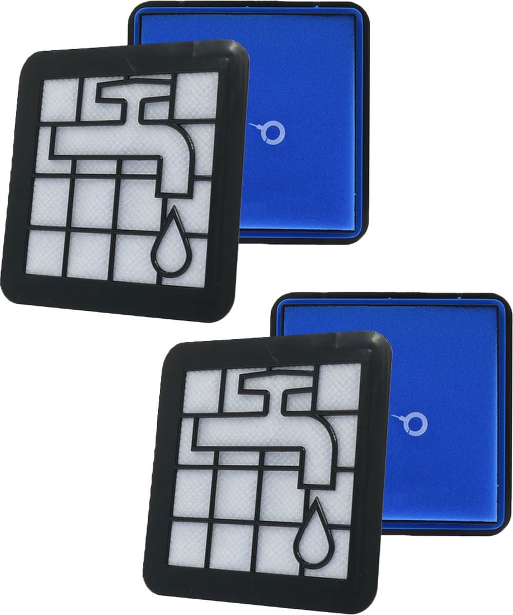 Propex Parts Stofzuigerfilter - Geschikt voor Philips FC8010 - Motorfilter - Uitwasbare en Eenvoudige installatie - 2 stuks