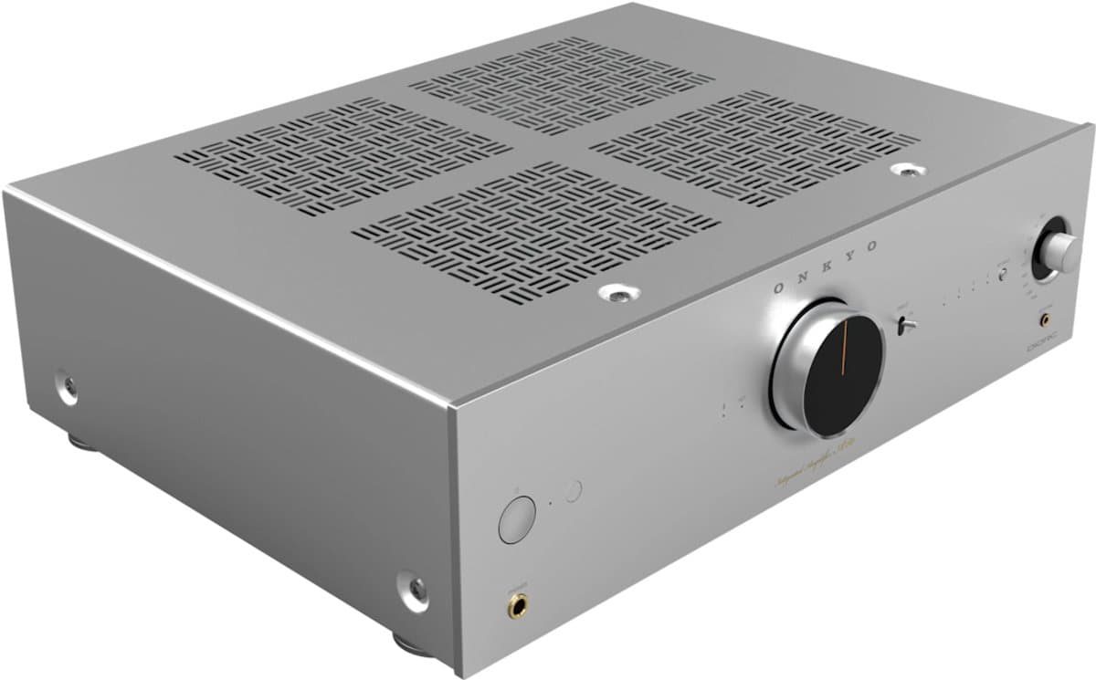 Onkyo A50S zilver streaming audio versterker
