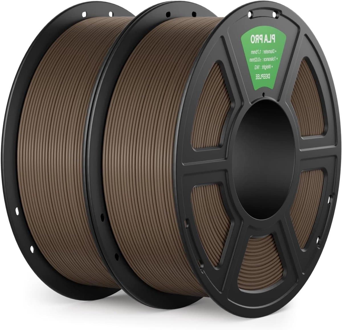 PLA Pro Filament - 3D Printer Draad - 3D Modellen Printen - Hoge Slagvastheid - 2 kg - Bruin