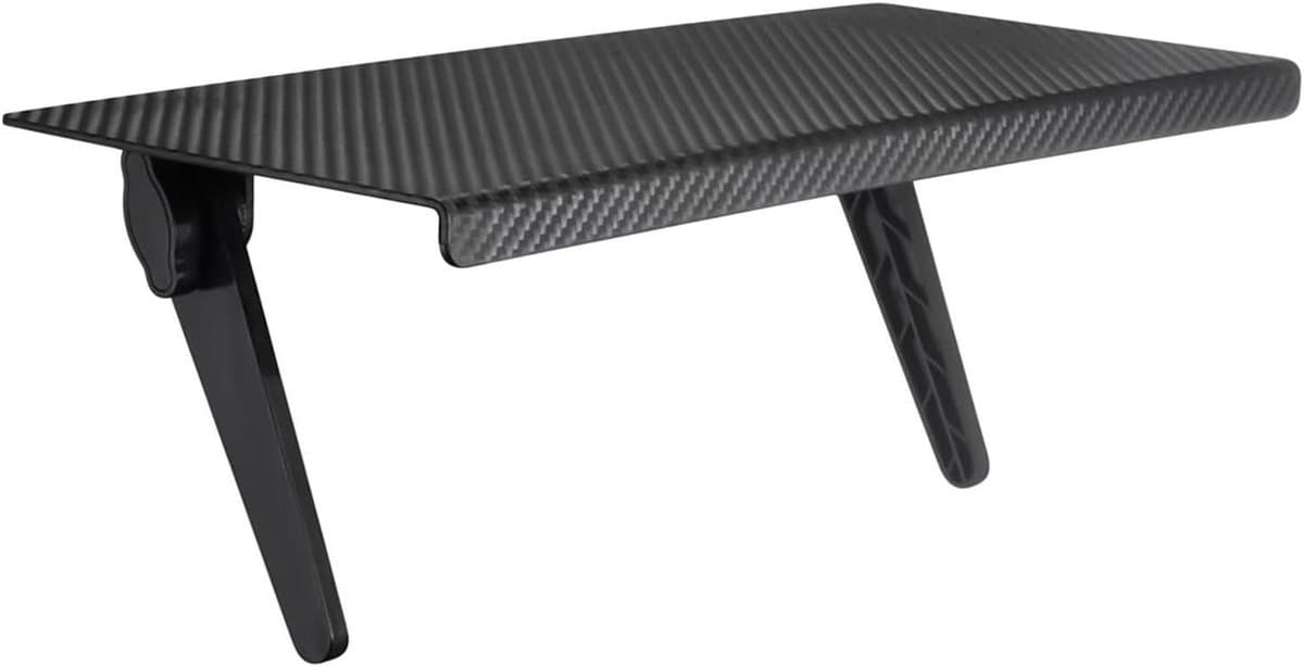 Monitor Verhoger - TV Verhoger Opbergrek - Media Organiseren - Zonder Gereedschap Op te Zetten - 33 x 14 cm