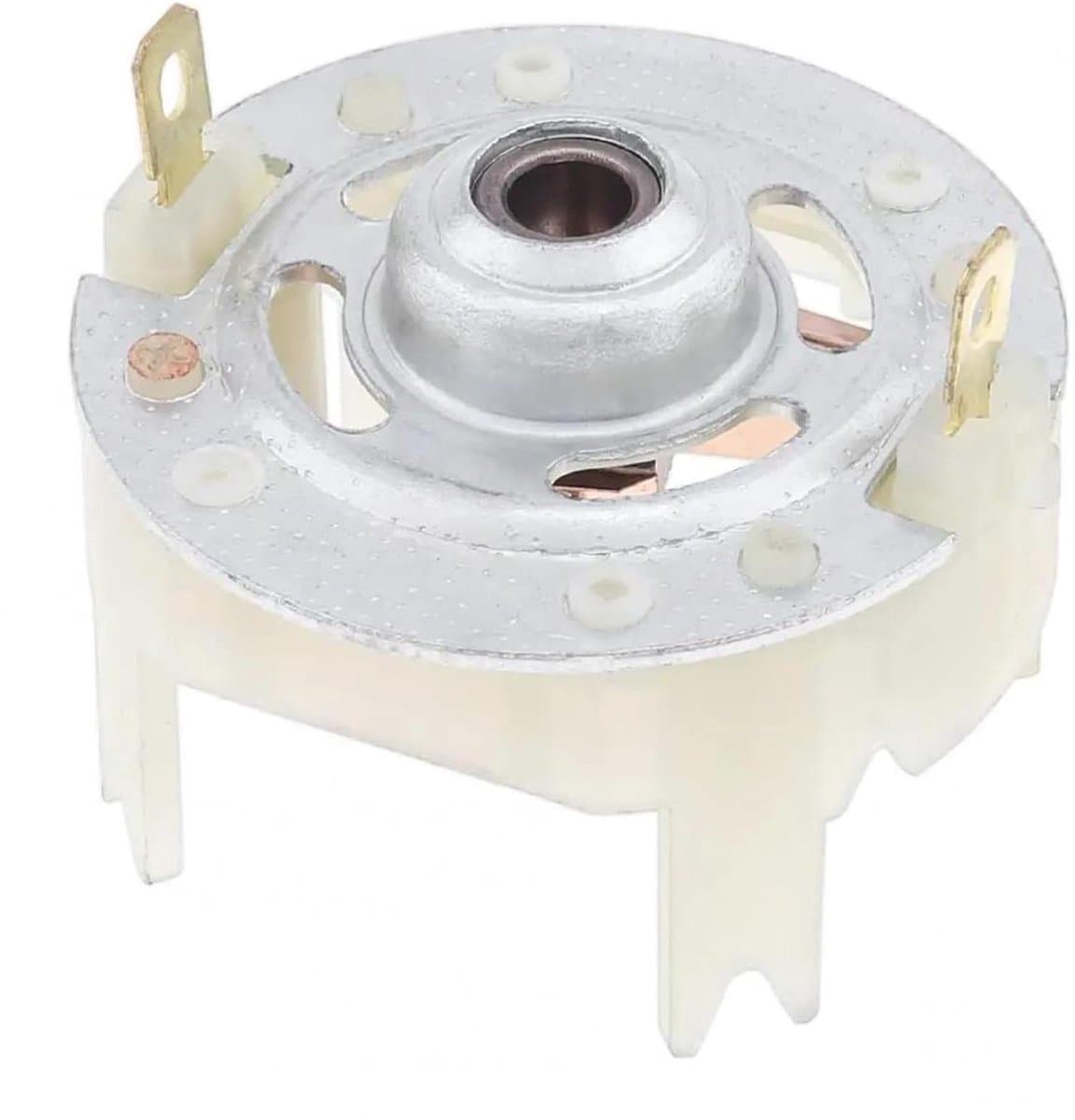 Koolborstelhouder - Motoronderdeel - Gereedschap reparatie - Robuust en duurzaam - 40x40x35 mm - Zwart