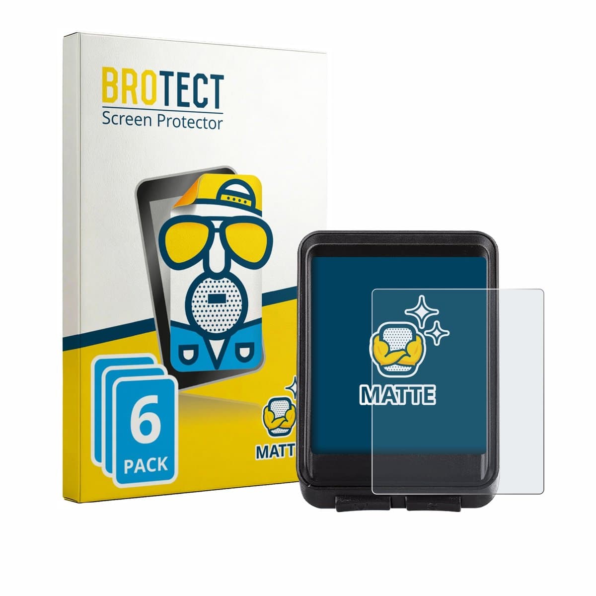 BROTECT - Screenprotector voor OHFAMO IC321 - Folie Beschermfolie matte 6 Stuks