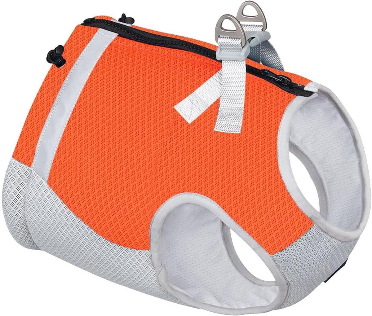 Hondenkoelvest Harnas - Veiligheidsharnas - Hitte Verminderen - 3-laags Koelstof - Verstelbaar - Blauw