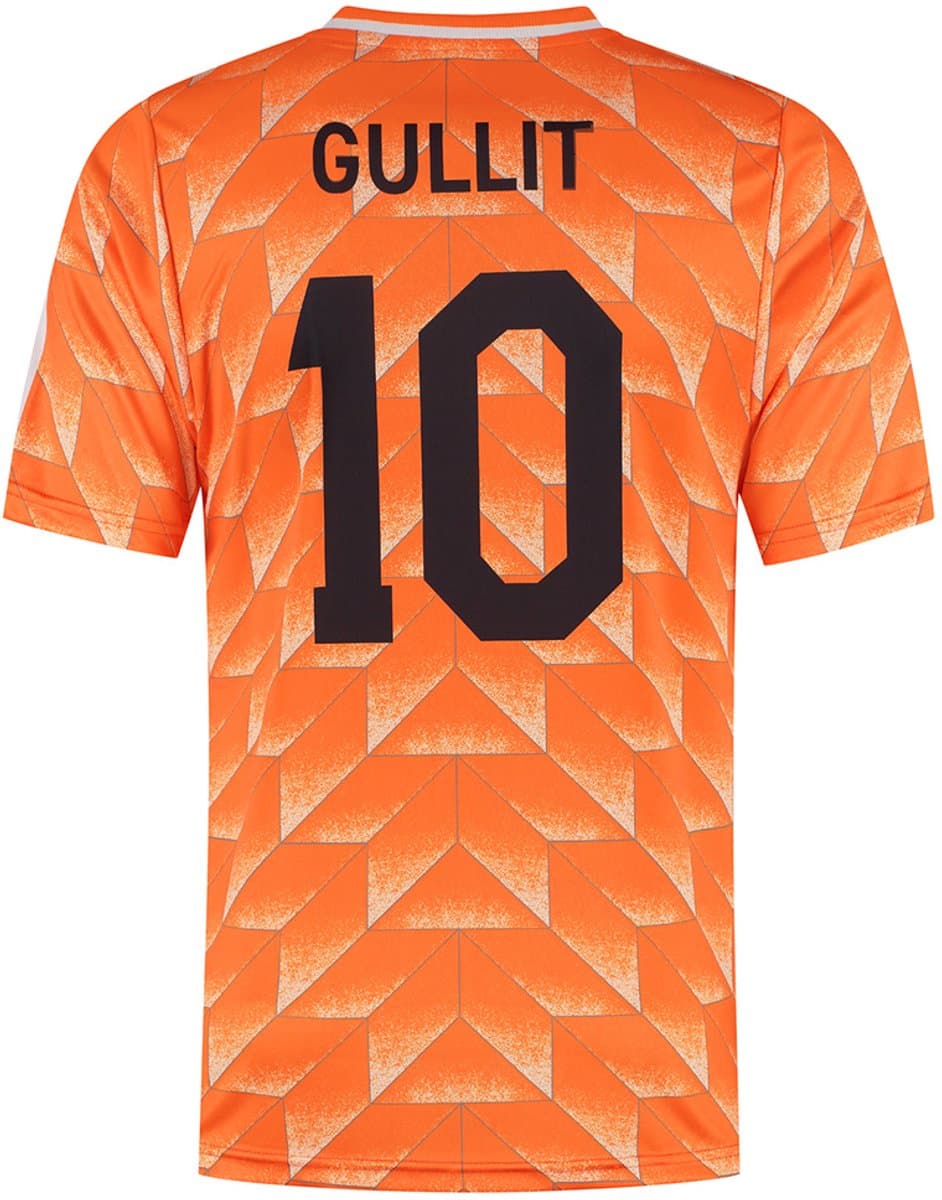 EK 88 Voetbalshirt Gullit - Nederlands Elftal - Oranje shirt - Nederlands Elftal Shirt - Voetbalshirts Kinderen - Jongens en Meisjes - Sportshirts - Volwassenen - Heren en Dames - Maat 128