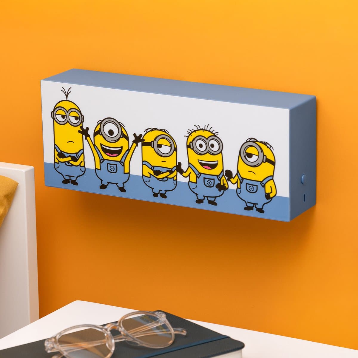 Paladone Minions Glow-in-the-Dark Lamp - 30 cm, Multicolor