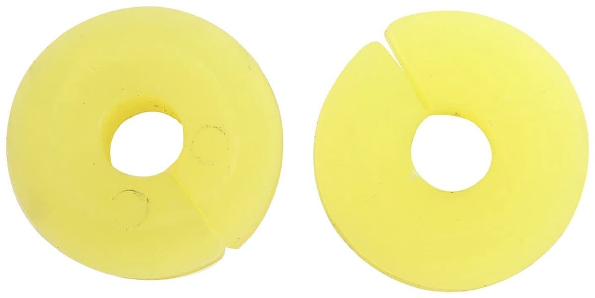 Dailygoods- Motorkapvergrendeling 2 Stuks - Rubber Houder - Oogje - Voor Focus/Transit - Duurzaam - Eenvoudige Installatie - Motorkapslot