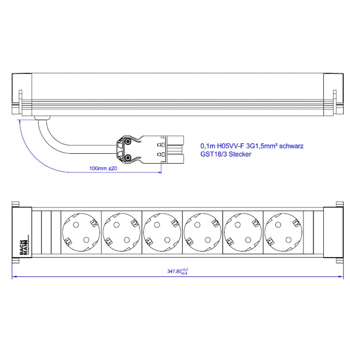 BACHMANN POWER FRAME 6xCEE7/3