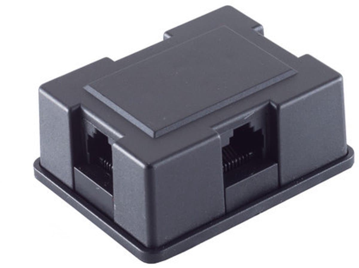 ISDN-VerteilerBOX 3-fach incl. Kabel 8/4 3m
