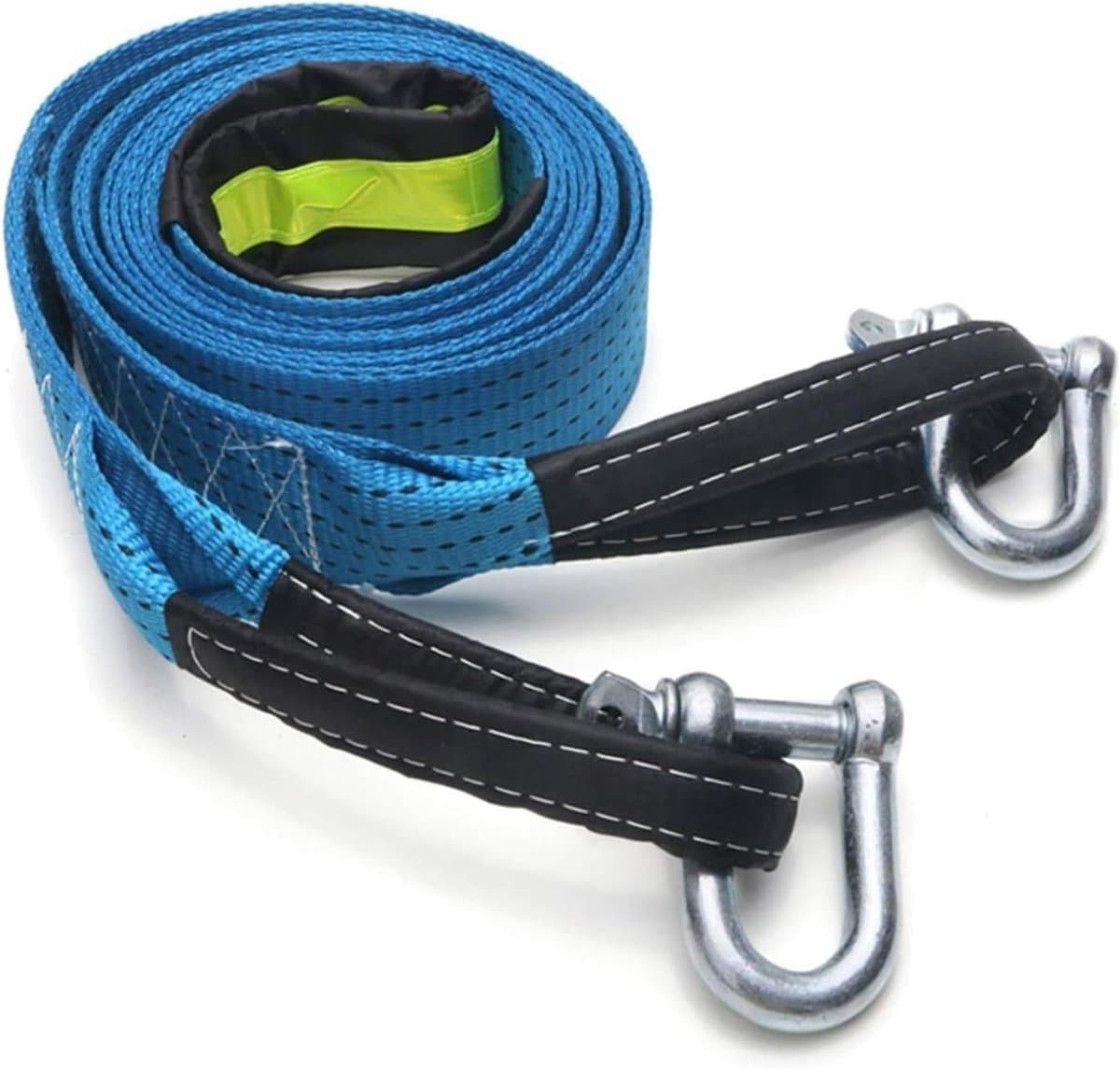Sleepkabel - Herstel Touw - Voertuig Noodgeval - Hoge Capaciteit - 5 Meter 8 Ton - Blauw