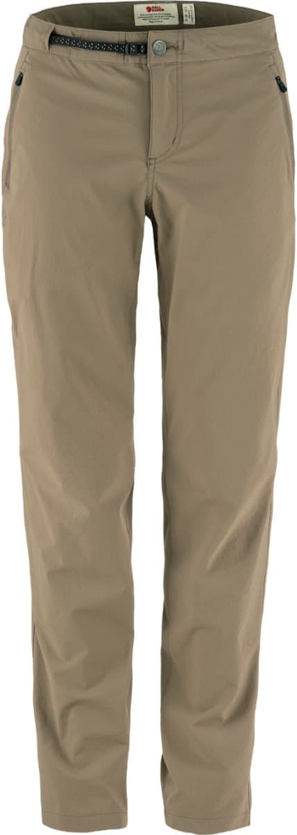 Fjällräven High Coast Trail Trousers Women - Wandelbroek - Dames - Suede Brown - Maat 38