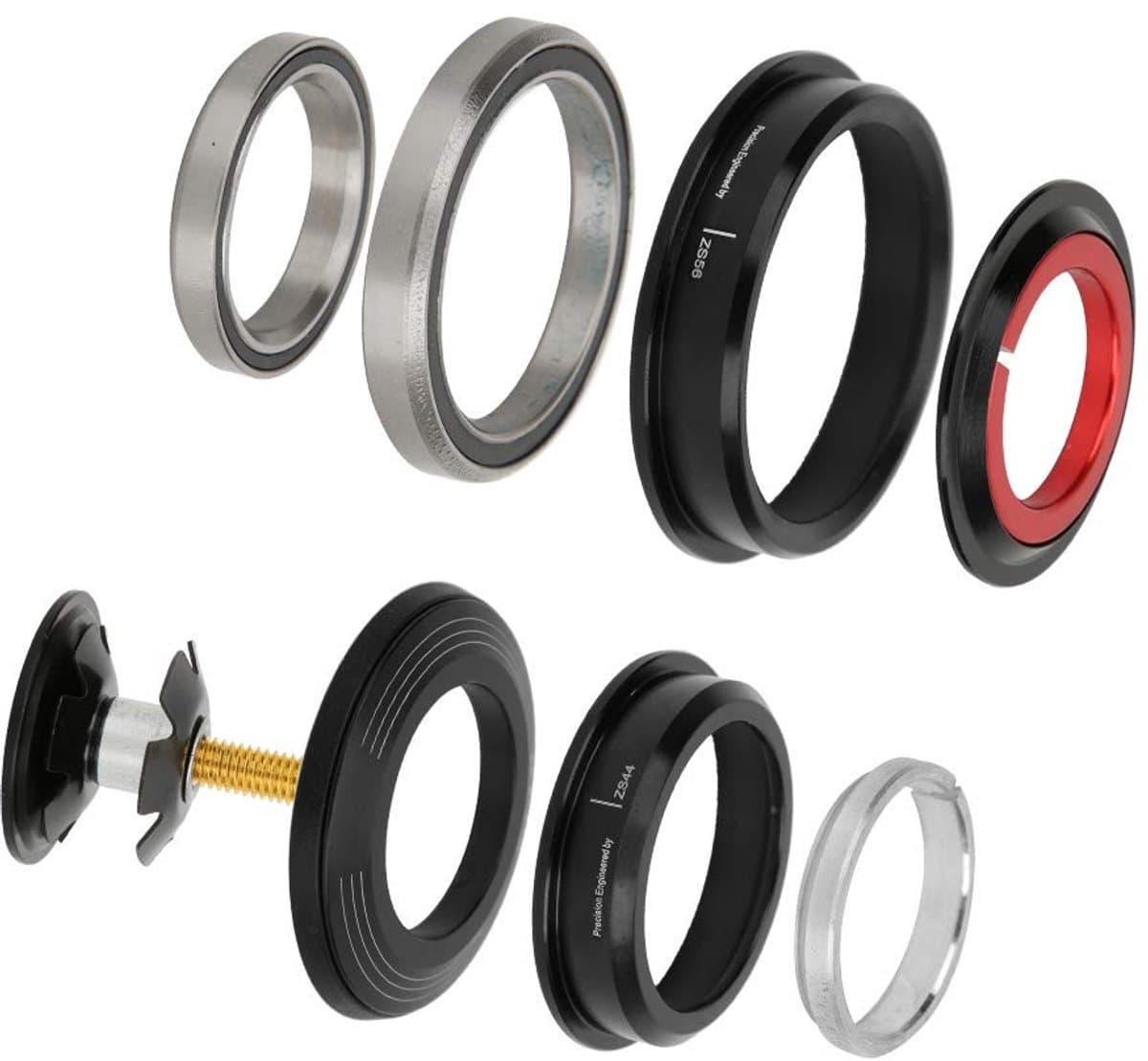 Dailygoody - Tapered Headset - Aluminium Fiets Hoofdset - Voor Perfecte Prestaties - Geschikt voor Wielrennen - Lichtgewicht en Duurzaam - Ideaal voor.