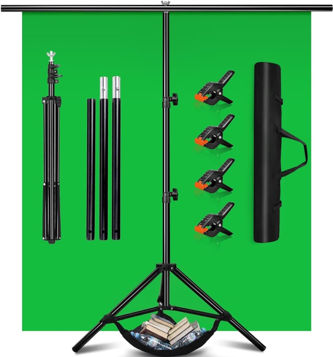 VLSelect®Green screen - Achtergronddoek - Fotostudio - 1,5M x 2M
