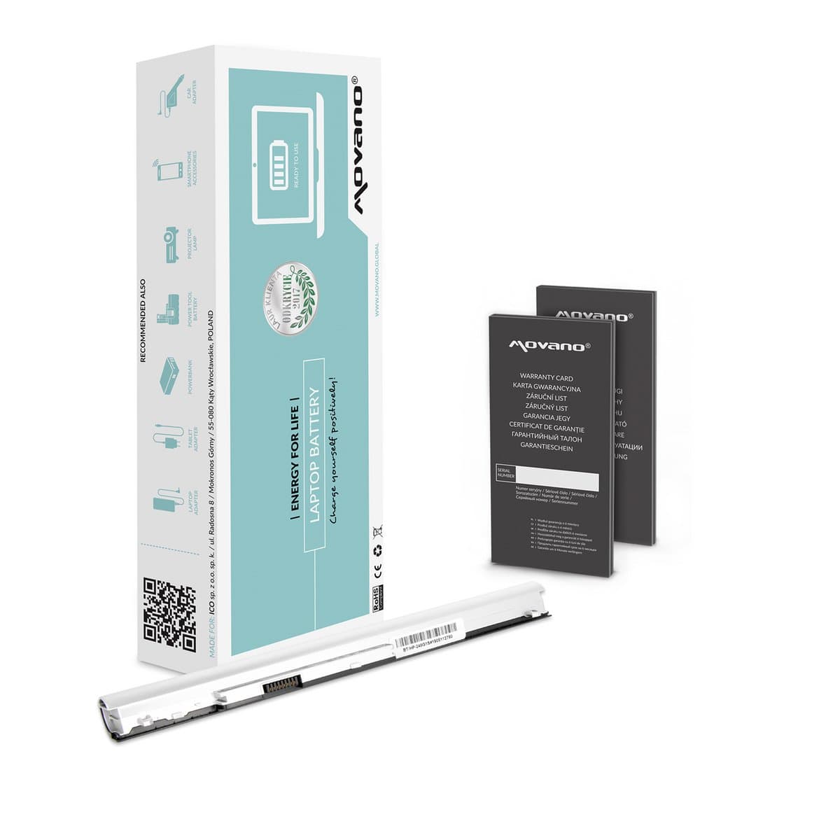 Movano HP Serie - Batterij - 248 340 G1 - 2200mAh - Lithium-ion