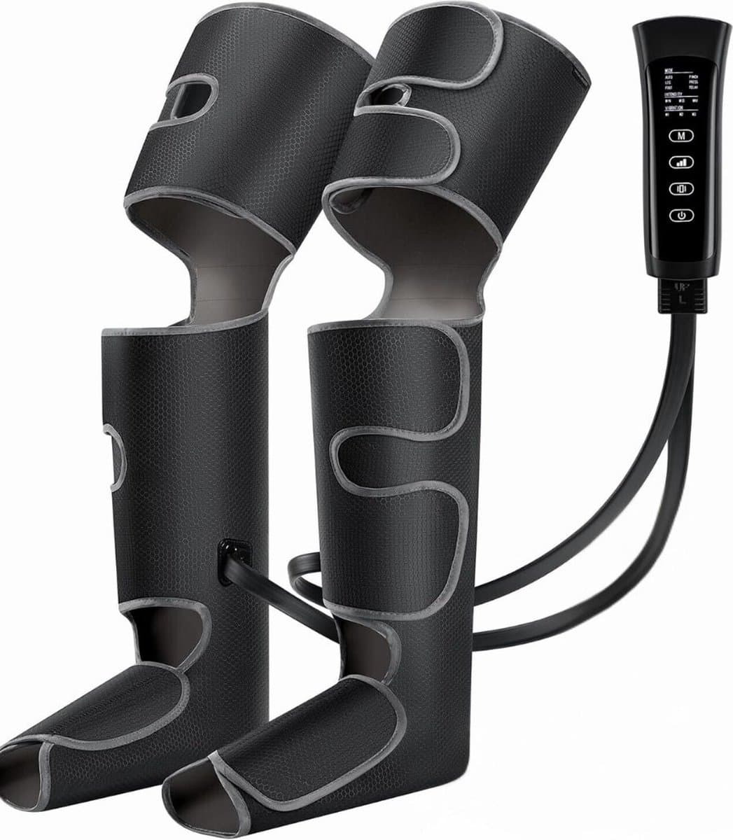 DailySupplies® Beenmassage Apparaat - Voetmassage apparaat Bloedsomloop - Spier Herstel - Zwart