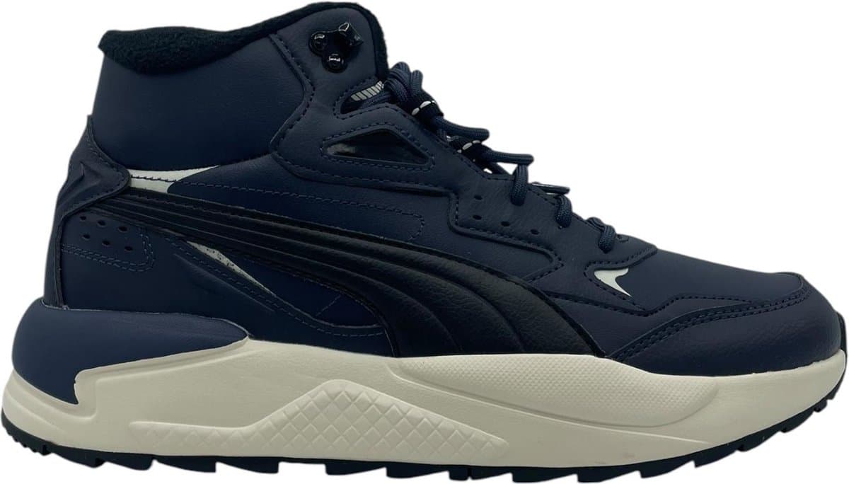 PUMA - Sneakers - Unisex - Donker blauw - Wit