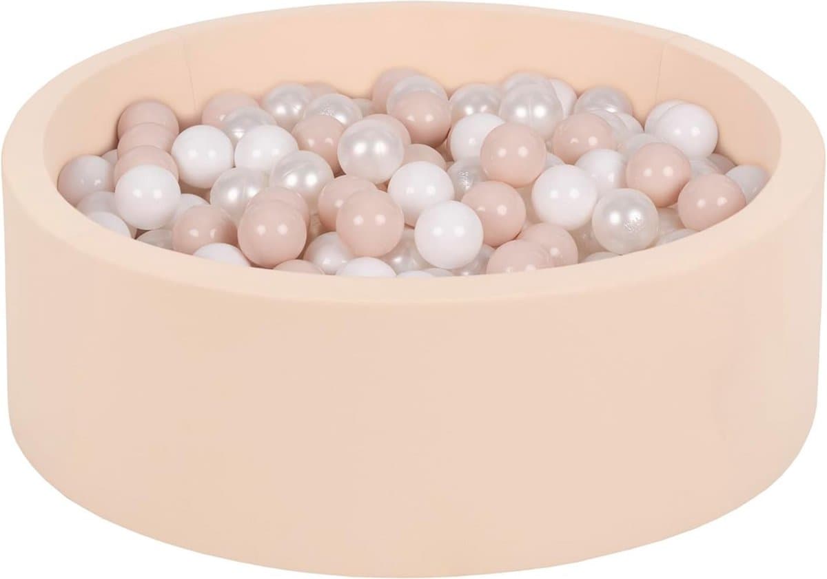 White-Label® Ballenbak - Ballenbad Baby - Kinderspeelgoed - Beige